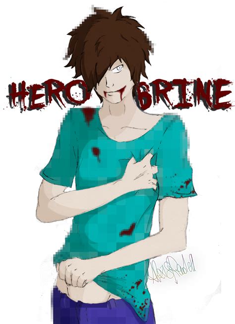 Herobrine From Minecraft He Looks Really Good In Anime Form And Not