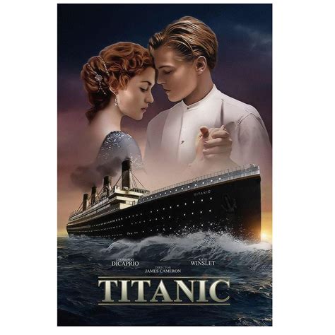 Titanic Movie Poster Diy 5d Diamond Painting Kits Full Square Round