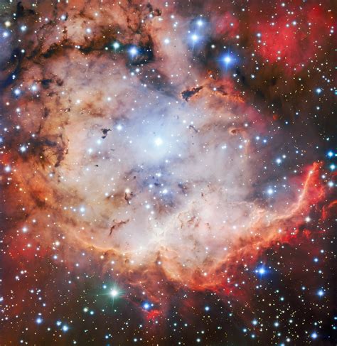 Scientists Took An Eerie New Photo Of The Skull And Crossbones Nebula