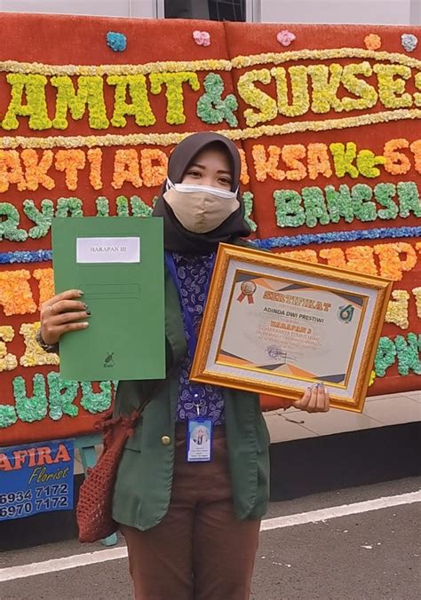 Mahasiswi Prodi Htn Sabet Juara Harapan Dalam Lkti Program Studi