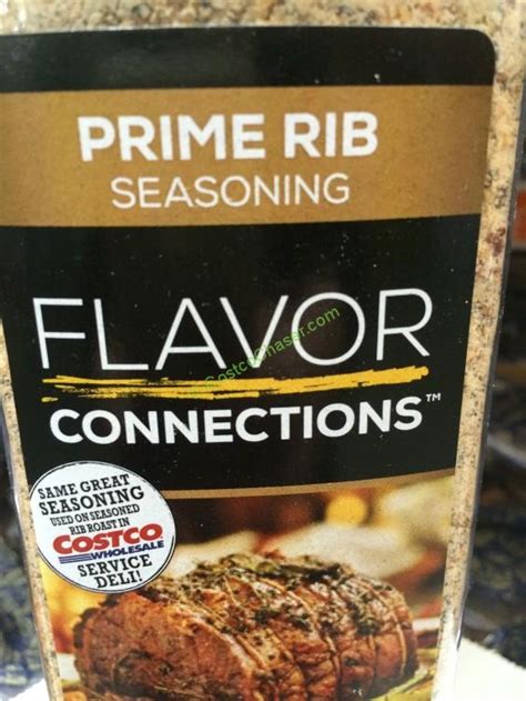 Flavor Connections Prime Rib Seasoning 26 Ounce Container