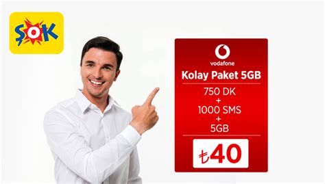 Vodafone Kolay Paketler Şok Market lerde OTSPlatform