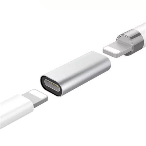 Lightning Charging Adapter Female To Female For Apple Pencil