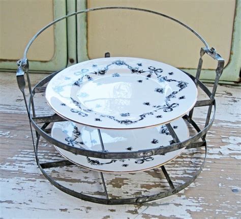 Items Similar To Antique Vintage Metal Two Tier Pie Or Cake Rack