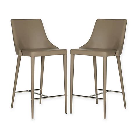 Safavieh Summerset Counter Stools Set Of 2 Bed Bath And Beyond