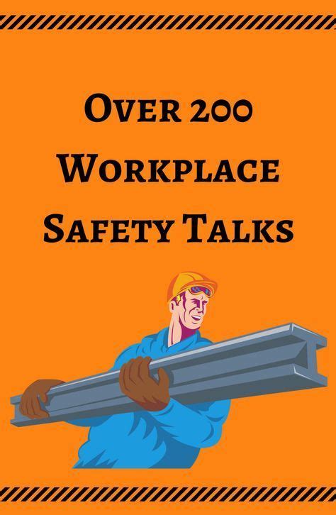 Free Safety Talks And Toolbox Talk Meeting Topics Print And Use