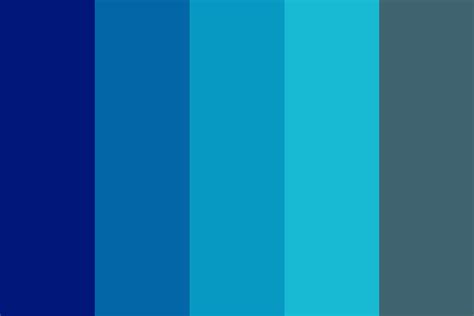 Jacobshavn Bergs Cool Blue Color Palette