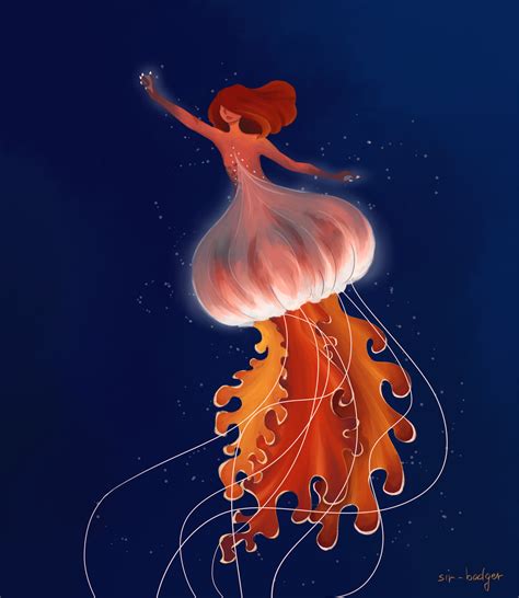 Artstation Jellyfish Mermaid