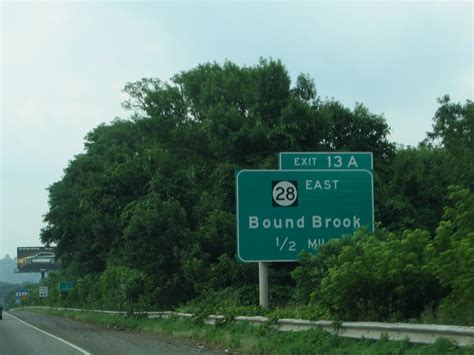 Interstate 287 North Edison To Somerville Aaroads New Jersey