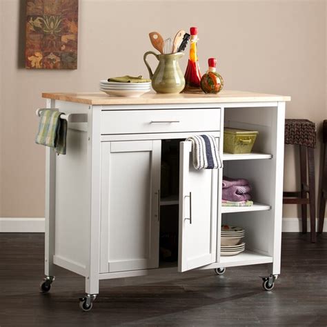 Keep your wraps, knives, breads handy to cut and slice. Butcher Block Kitchen Islands & Carts You'll Love | Wayfair