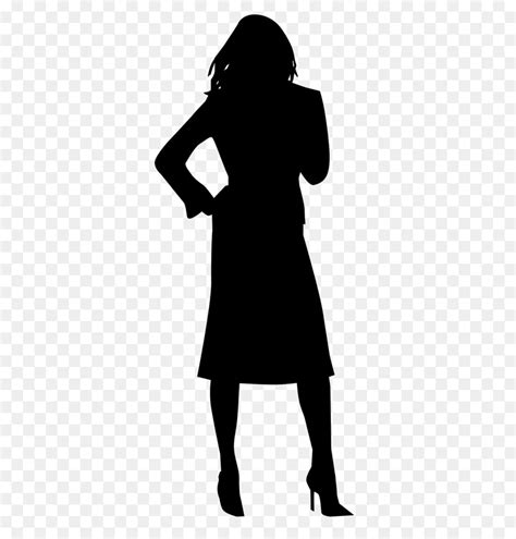 Silhouette Businessperson Woman Women Suit Png Download 46024602