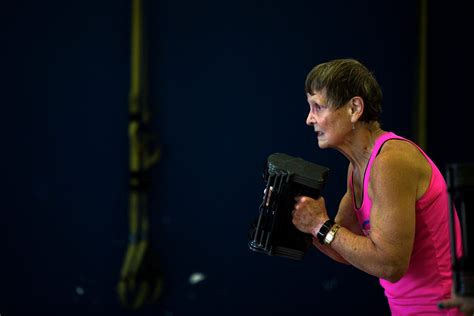 Senior Fitness Betty Lou Sweeney Plover Aims For Senior Olympics Gold