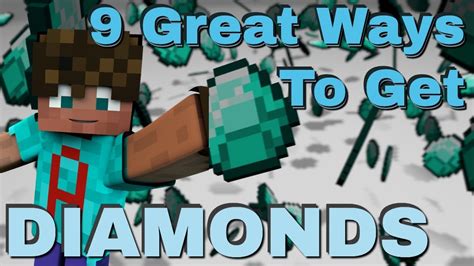 9 Different Ways To Find Diamonds In Minecraft How To Get Diamonds In