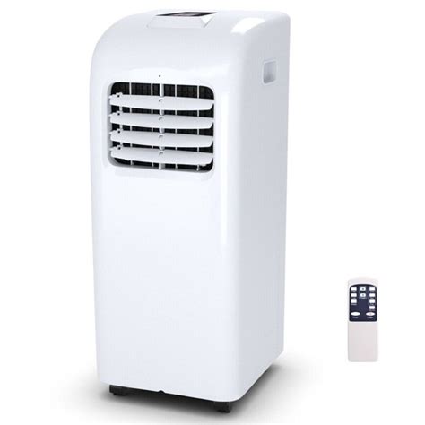 How do you empty a portable air conditioner? Costway 10000 BTU Portable Air Conditioner & Dehumidifier ...