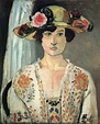 Woman in a Hat, c.1920 - Henri Matisse - WikiArt.org