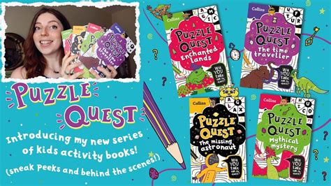 My New Book Series Is Here 🎉 Introducing Puzzle Quest Sneak Peeks