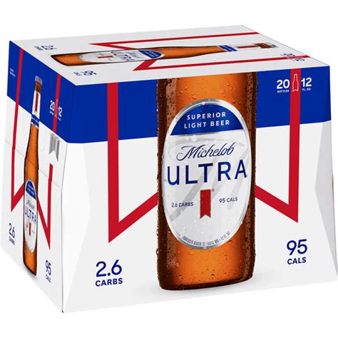 Michelob Ultra Superior Light Beer 20 Ea Lagers Wades Piggly Wiggly