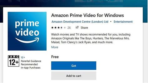 Amazon Prime Video App Now Available On Windows 10 Via
