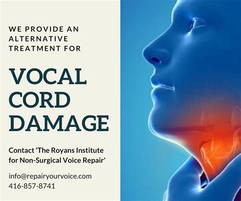 Vocal Cord Surgery And Therapy — Cure Your Vocal Cord Problems With Non