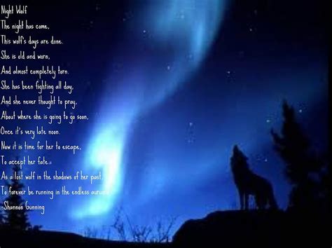 Wolf Spirit Poem