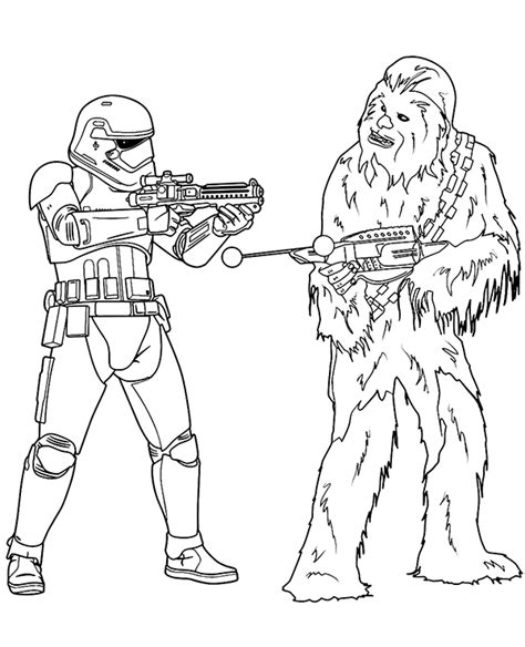 Click the download button to see the full image of star wars coloring pages stormtrooper printable, and download it for a computer. Chewbacca and Storm Trooper on free and printable coloring ...