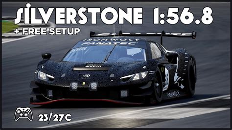 ACC Hotlap Silverstone Ferrari 296 GT3 1 56 8 Free Setup YouTube