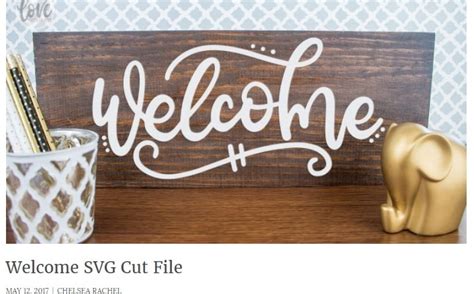 The Best Free SVG Files For Cricut & Silhouette - Free Cricut Images