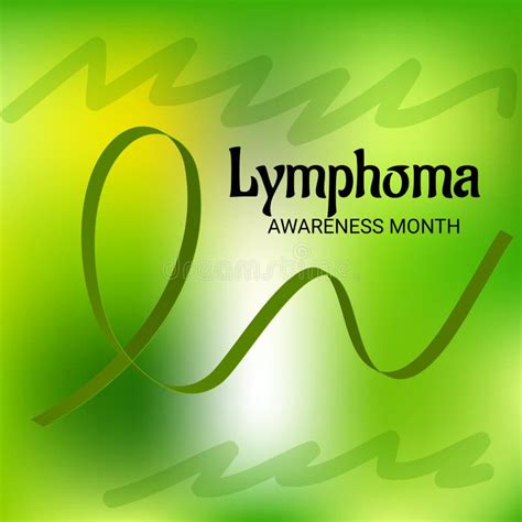 Lymphoma Awareness Month Stock Illustration Illustration Of Human