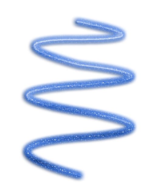Swirls For Photoshop Glitter Blue Swirls