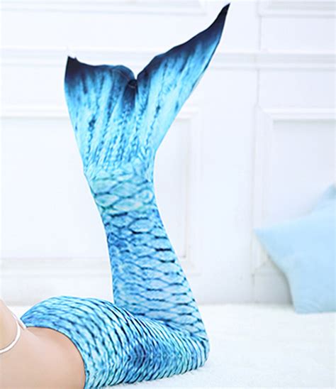 Mermaid Tail For Kidsadults Swimming Bluepurple Mermaid Costume With