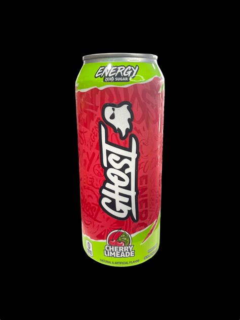 Ghost Cherry Limeade Energy Drink Zero Sugar Smokables