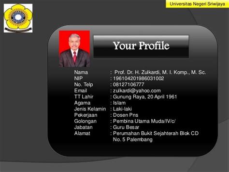 Contoh Power Point Biodata Diri Dalam Imagesee