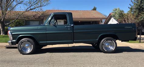 1969 F 100 Long Bed 2wd Largest Wheels Wout A Lift Ford Truck