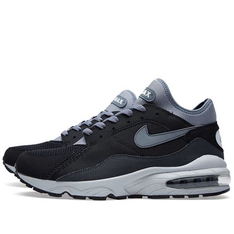Nike Air Max 93 Black And Cool Grey End Us