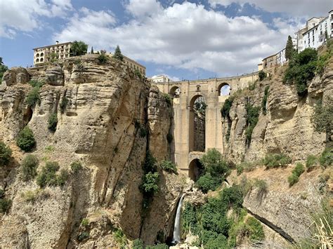 This Ancient Bridge Ronda Spain Rmildlyinteresting