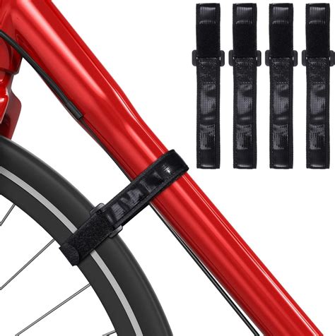 Buy 4 Pieces Adjustable Bike Rack Strap Replacement Bicycle Wheel