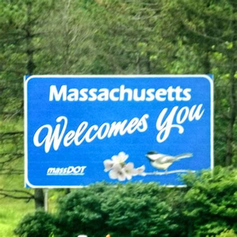 Massachusetts Welcome Sign Tips From Visitors