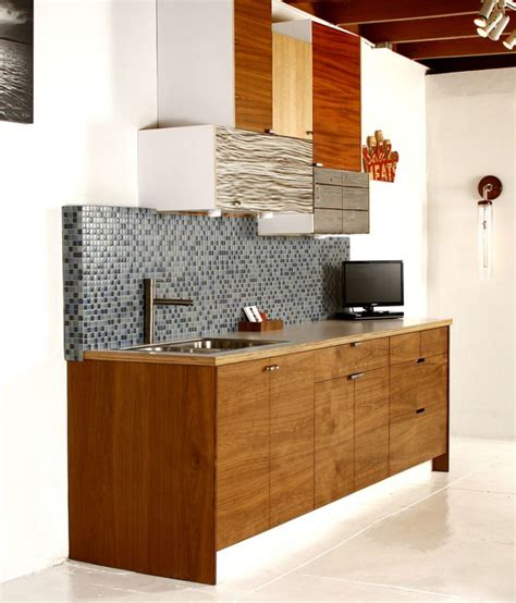 Ikea® Kitchen With Semihandmade Flatsawn Walnut Fronts Whyrhymer Showroom