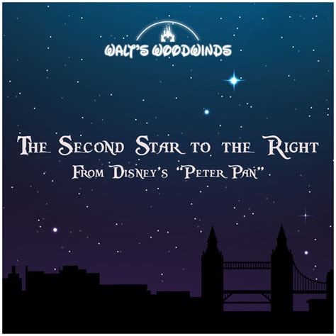The Second Star To The Right From Disneys Peter Pan Single By Walt
