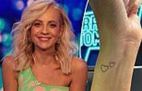 friday 7 october 2022 08 16 am the project s carrie bickmore unveils her shock new tattoo and