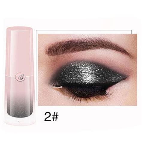 Métallique Brillant Yeux Smoky Fard à Paupières Liquide Glitter Eyeliner Waterproof 5mlfola2262