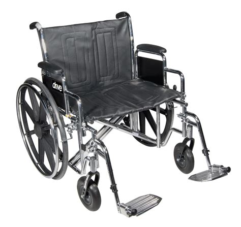 Drive Medical Bariatric Sentra Ec Heavy Duty Wheelchair Dual Cross Brace