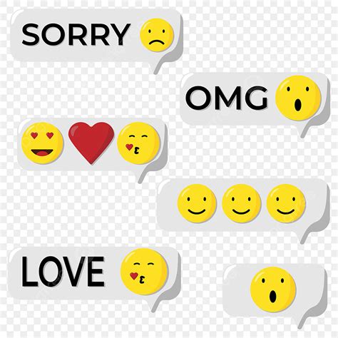 Gambar Emoji Media Sosial Maaf Oh Tuhan Kurir Png Dan Vektor Dengan