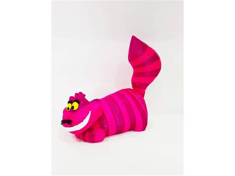 Cheshire Cat Figure Alice In Wonderland Figurine 3d Printed Model