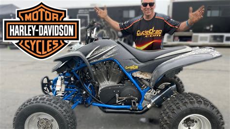 Insane Harley Davidson 4 Wheeler Youtube