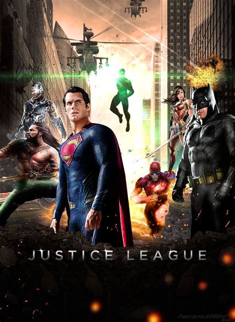 Svg's and png's are supported. Justice League 2017 Movie Poster by Timetravel6000v2 ...