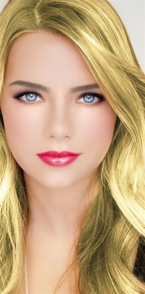 Stunning Eyes Most Beautiful Faces Beautiful Lips Gorgeous Girls Beauty Women Beauté Blonde