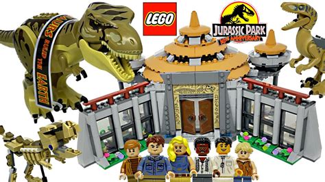 Lego Jurassic Park Visitor Center Review 2023 Set 76961 Brick Finds And Flips