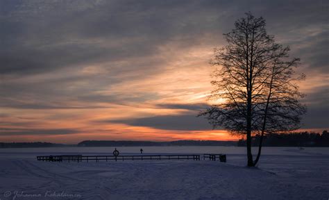 Sunset In Järvenpää Finland Oc 5866x3571 Helsinki Laponie