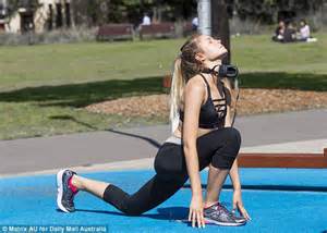 Victorias Secret Model Bridget Malcolm Reveals Her Extreme Flexibility